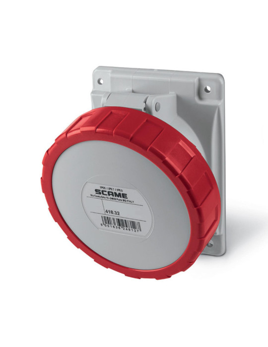 Prise Industrielle sur Tableau Étanche 32A IP67 Optima SCAME