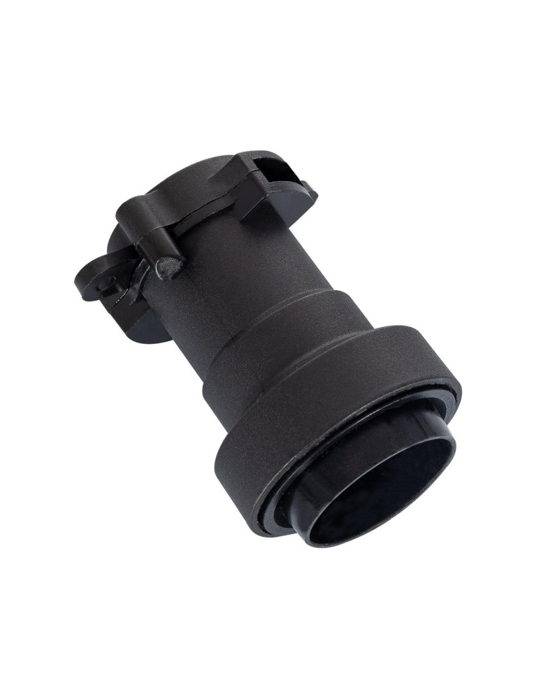 Guirlande Extérieure IP44 Câble Électrique Plat avec Douilles E27 sur Mesure Noire