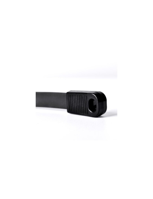 Guirlande Extérieure IP44 Câble Électrique Plat avec Douilles E27 sur Mesure Noire