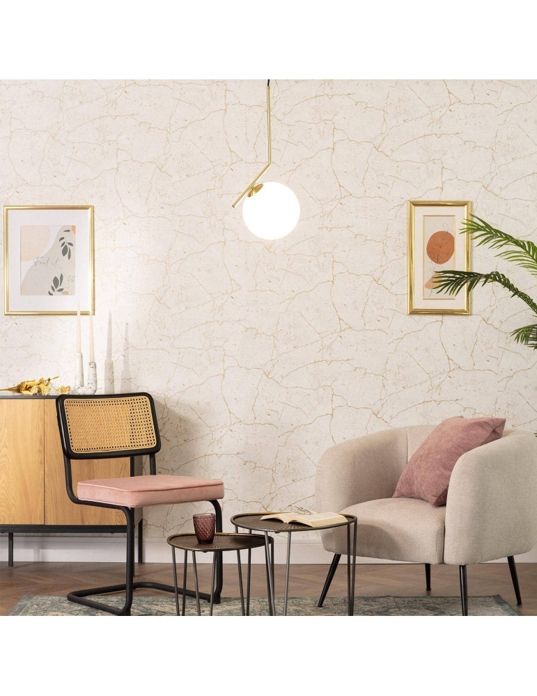 Suspension Métal et Verre Moonlight