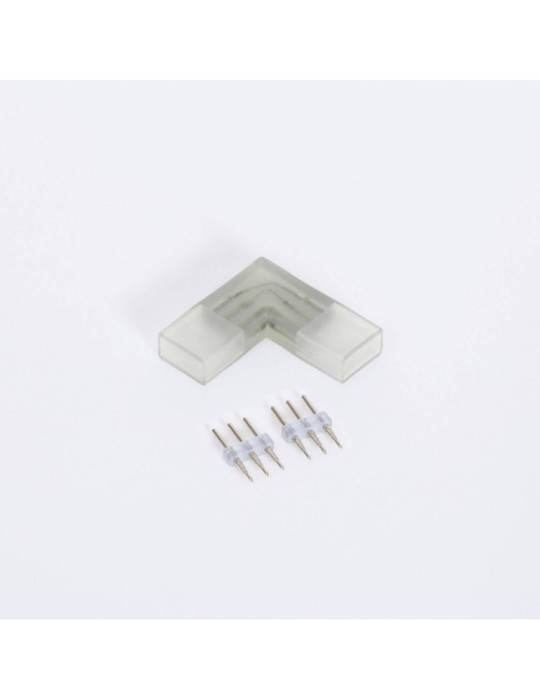 Connecteur Type « L » pour Ruban LED CCT 220V AC Largeur 14 mm