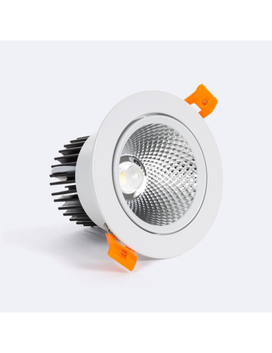 Spot Downlight LED 12W Rond Dimmable Dim to Warm Coupe  Ø 90 mm