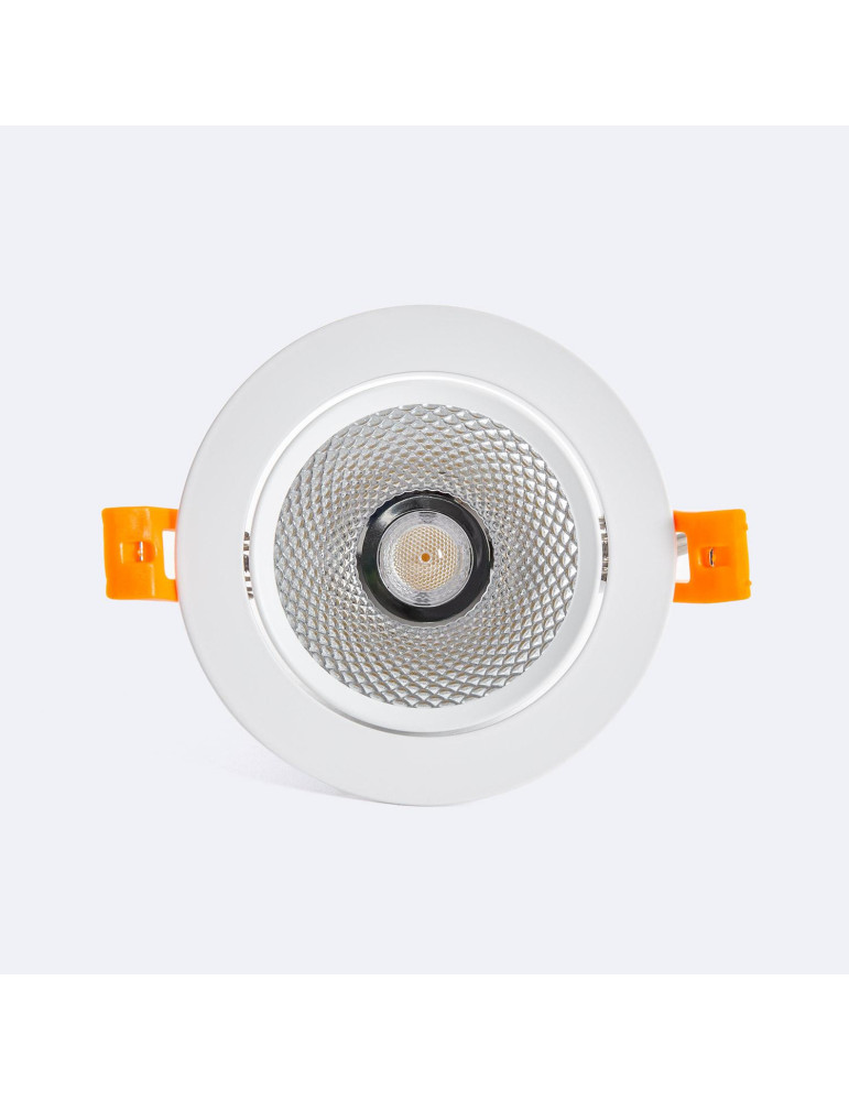 Spot Downlight LED 12W Rond Dimmable Dim to Warm Coupe  Ø 90 mm