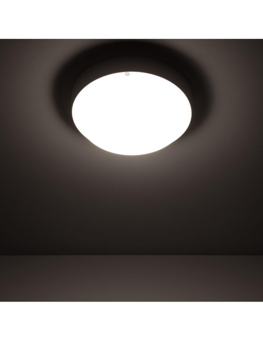 Plafonnier LED Extérieur Rond 25W Hublot White IP65 Ø175 mm