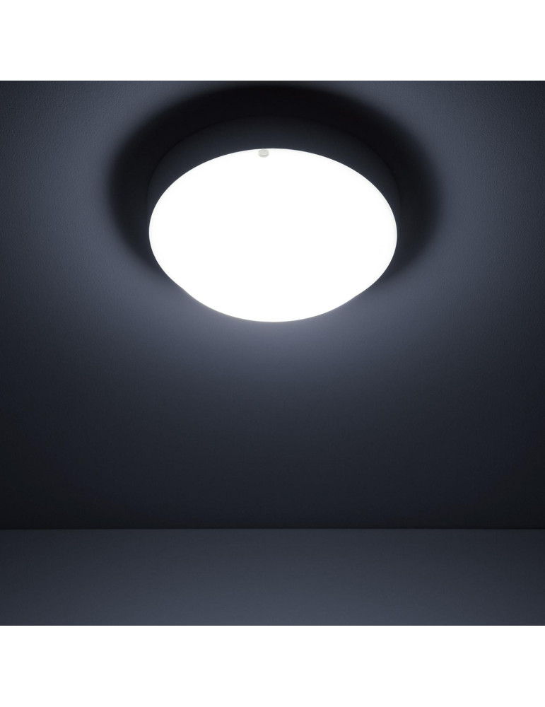 Plafonnier LED Extérieur Rond 25W Hublot White IP65 Ø175 mm