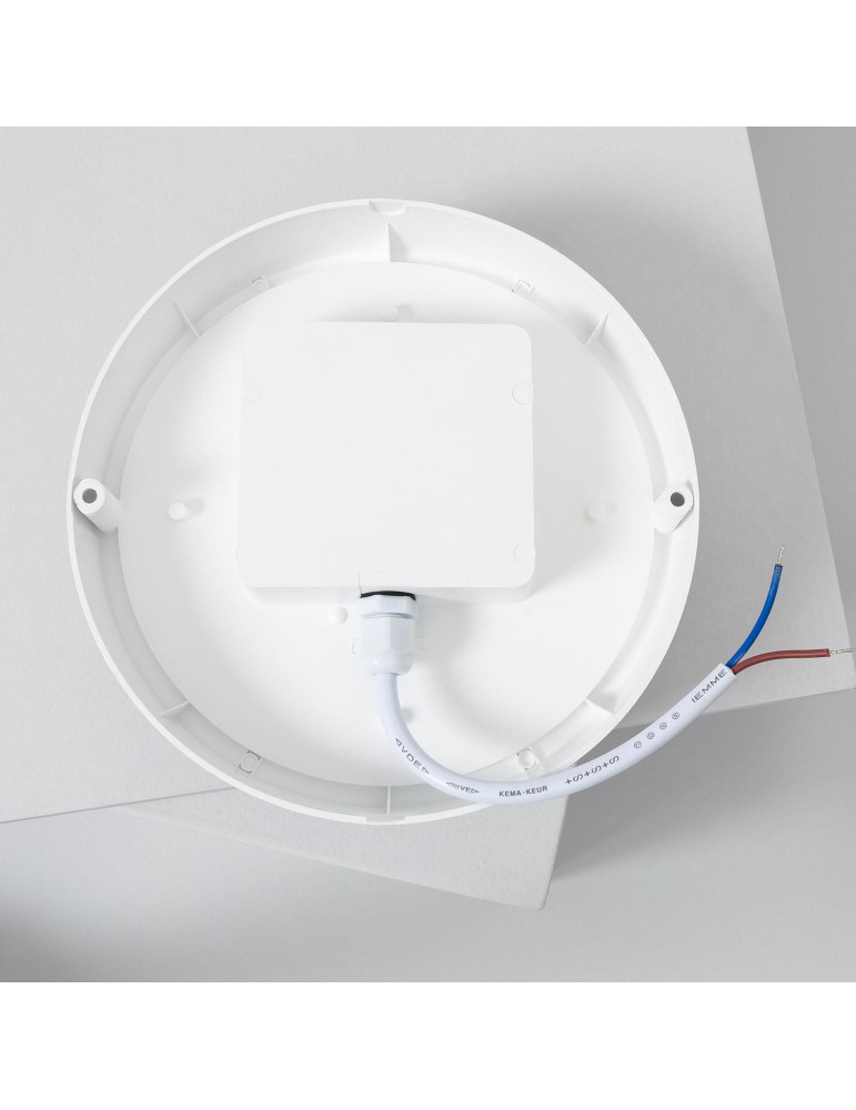 Plafonnier LED Extérieur Rond 25W Hublot White IP65 Ø175 mm