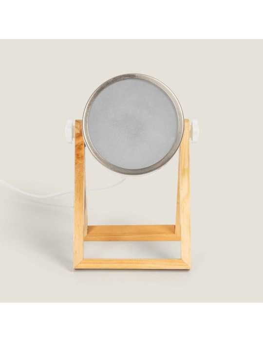 Lampe à Poser Métal et Bois Galicy