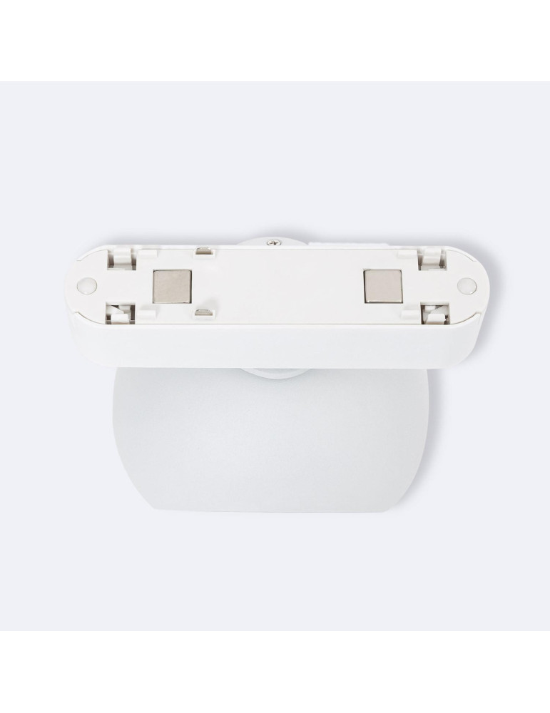 Spot LED sur Rail Magnétique 25mm Extra-Plat 12W Concave 48V Ø100 mm Blanc