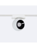Spot LED sur Rail Magnétique 25mm Extra-Plat 12W Concave 48V Ø100 mm Blanc
