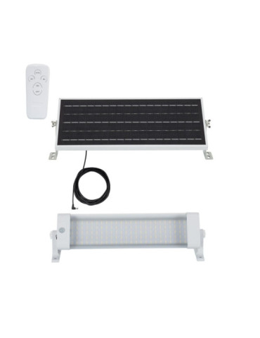 Réglette Solaire Étanche LED 44cm 10W IP65