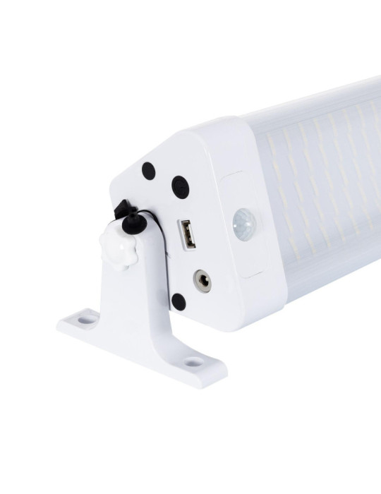 Réglette Solaire Étanche LED 44cm 10W IP65