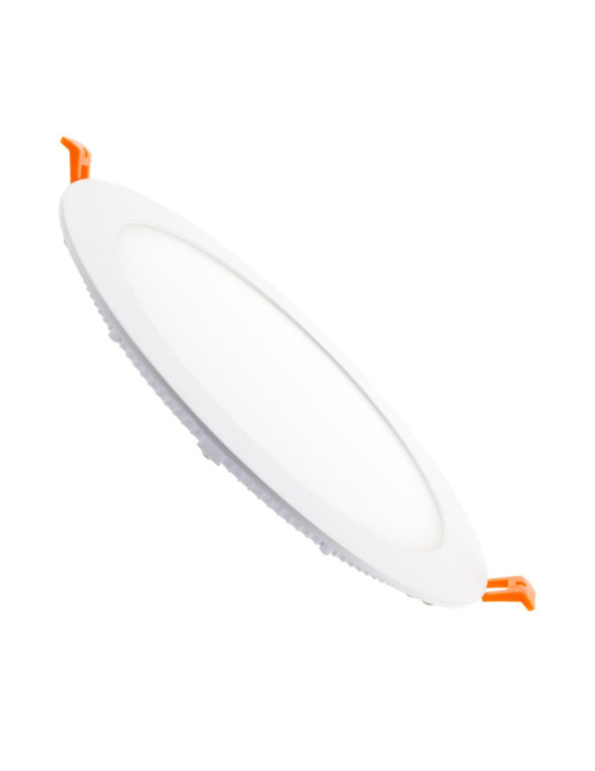 Dalle LED 18W Ronde Extra-Plate Coupe Ø 205 mm