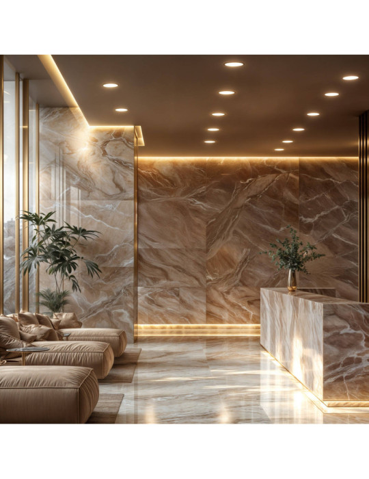 Dalle LED 18W Ronde Extra-Plate Coupe Ø 205 mm