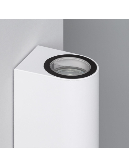 Applique Murale Extérieure Éclairage Double Face Gala Blanche