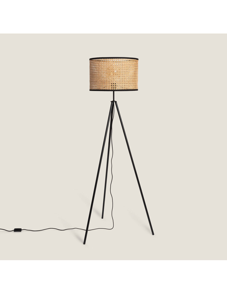 Lampadaire Rotin Huela