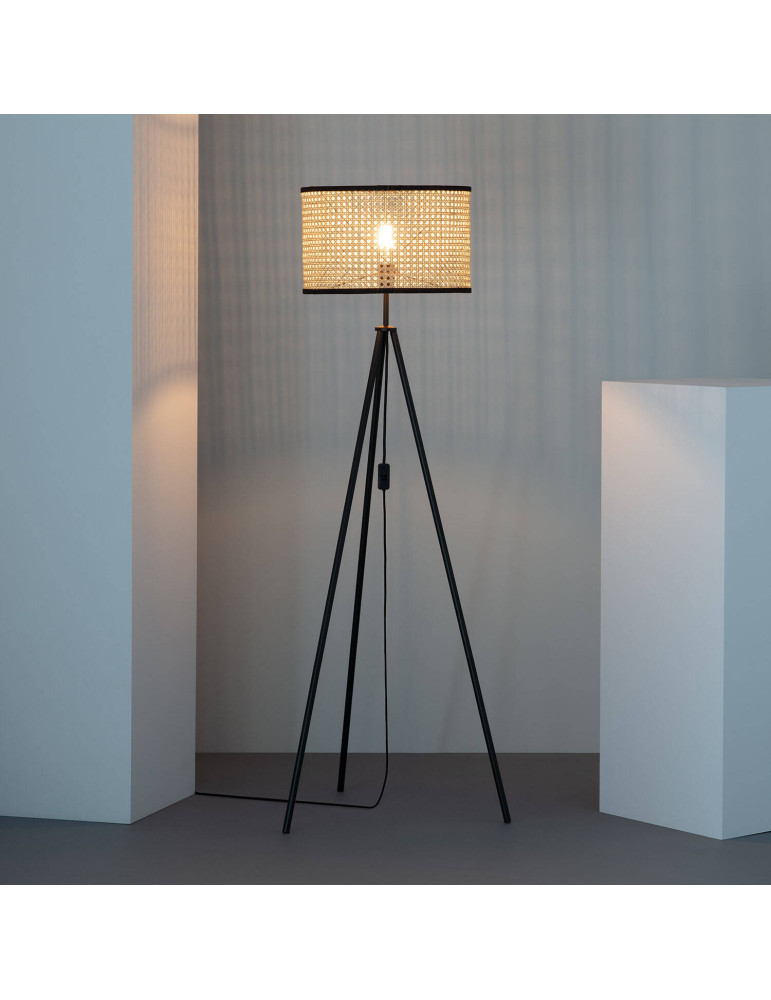Lampadaire Rotin Huela