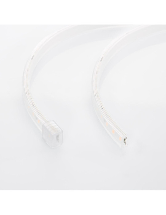 Ruban LED Dimmable Auto-redressement 220V SMD2835 120LED/m 1000 lm/m IP65 Largeur 12mm sur mesure Coupe tous les 10cm