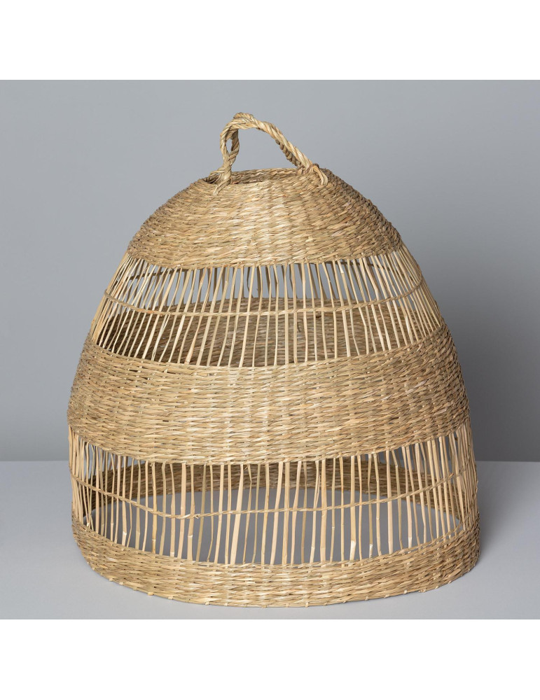 Abat-jour Suspension Fibres Naturelles Sami ILLUZIA