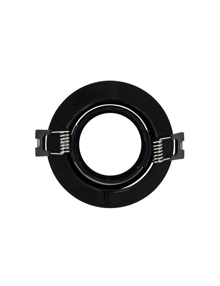 Collerette Downlight Ronde Orientable pour Ampoule LED GU10/GU5.3 Coupe Ø 70mm