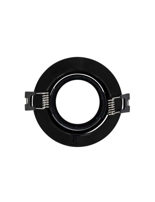 Collerette Downlight Ronde Orientable pour Ampoule LED GU10/GU5.3 Coupe Ø 70mm