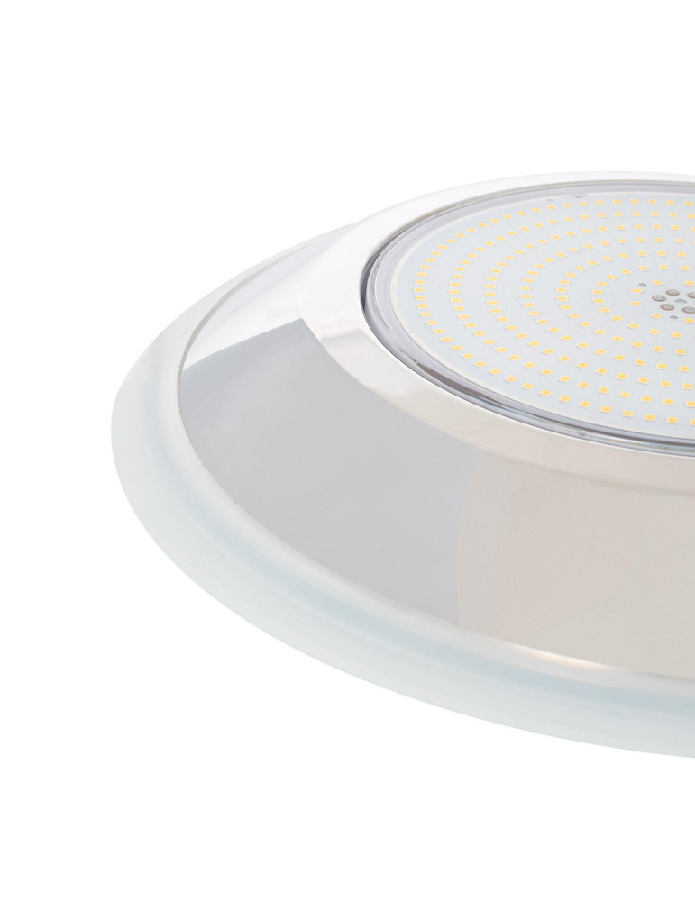 Spot LED Piscine en Saillie Inox Submersible 3000K 12V AC/DC IP68 24W