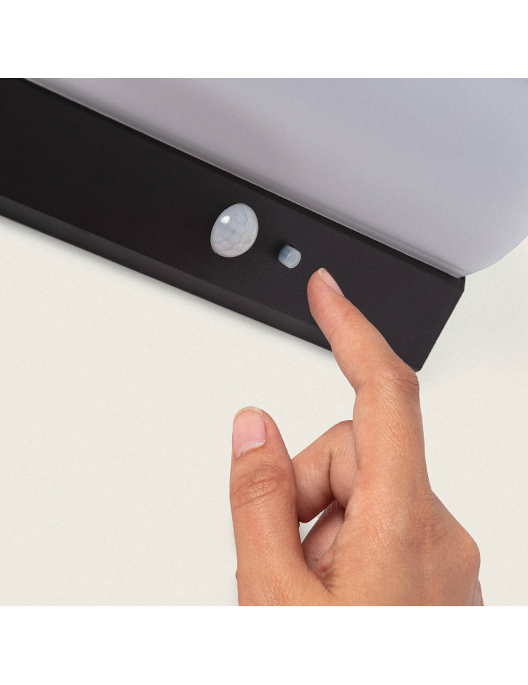 Applique Murale Extérieure Solaire LED 5W Aluminium avec Détecteur de Mouvement Goran