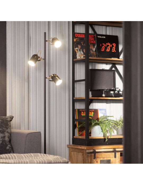 Lampadaire Cano 3 Spots