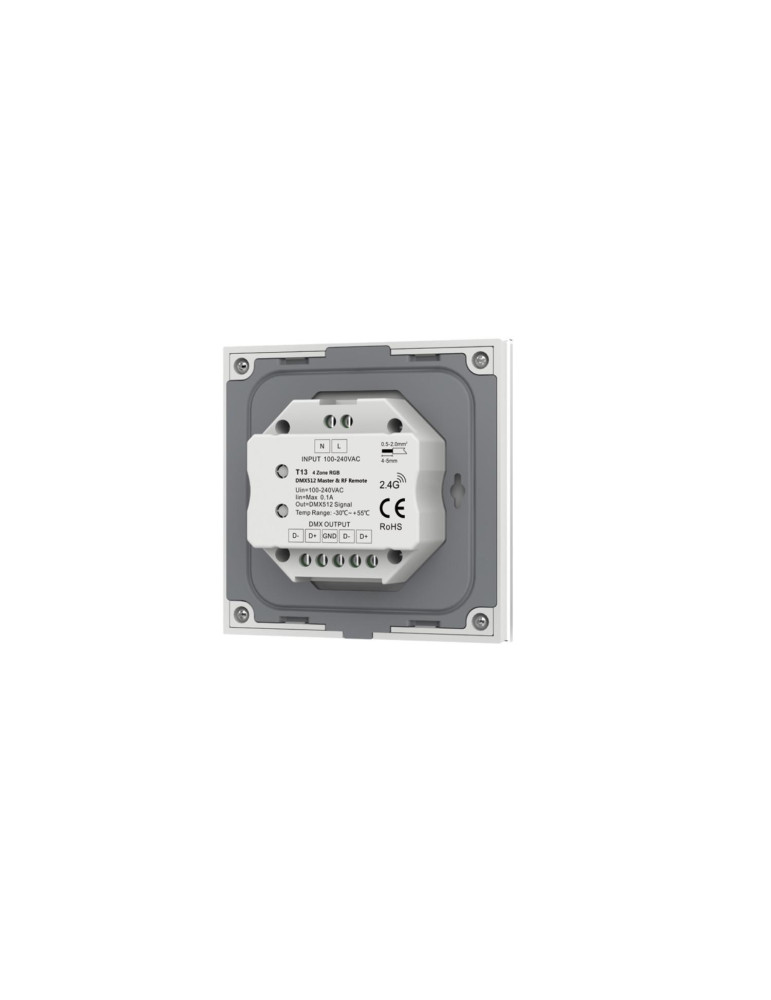 Variateur Master DMX Tactile RGB 4 zones