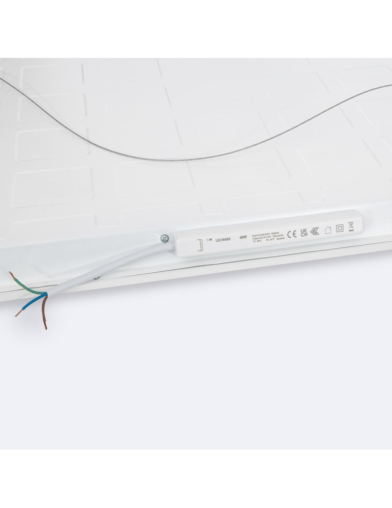 Panneau LED 60x60cm 40W 4800lm IP65 Solid