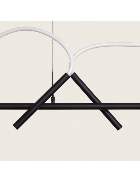 Suspension LED 46W Métal et Silicone Ginnie