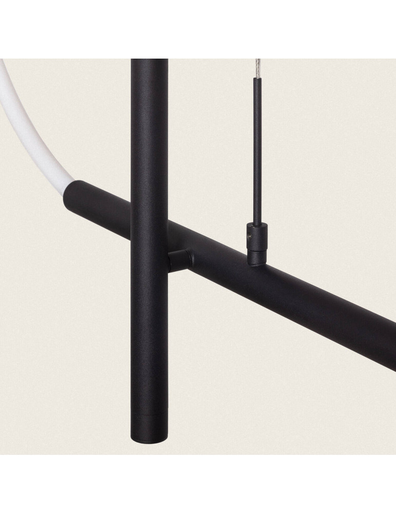 Suspension LED 46W Métal et Silicone Ginnie