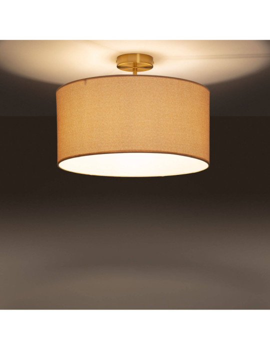 Plafonnier Métal et Tissu Quitón