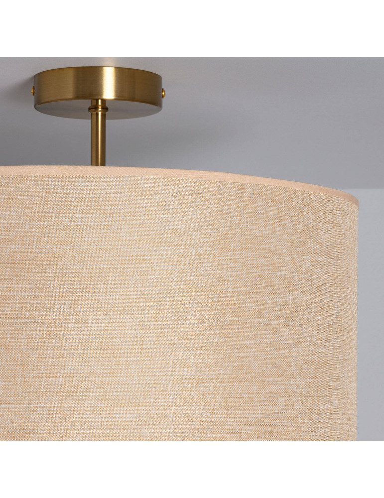 Plafonnier Métal et Tissu Quitón