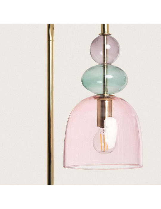 Lampadaire Métal et Verre Baudelaire