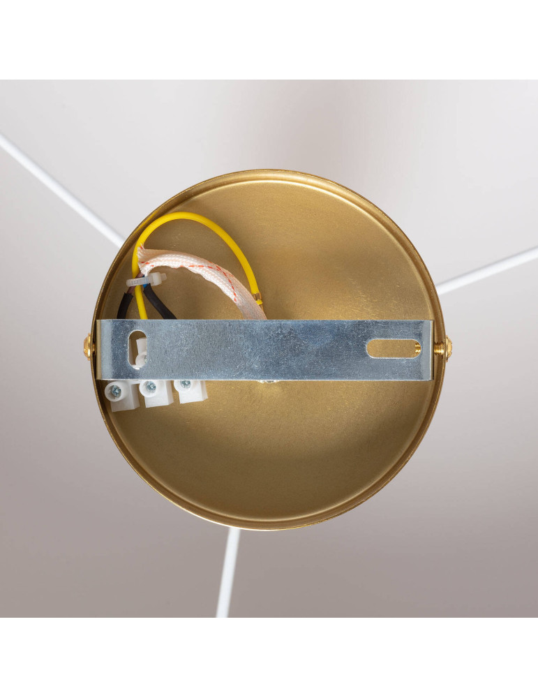 Plafonnier Métal et Tissu Quitón