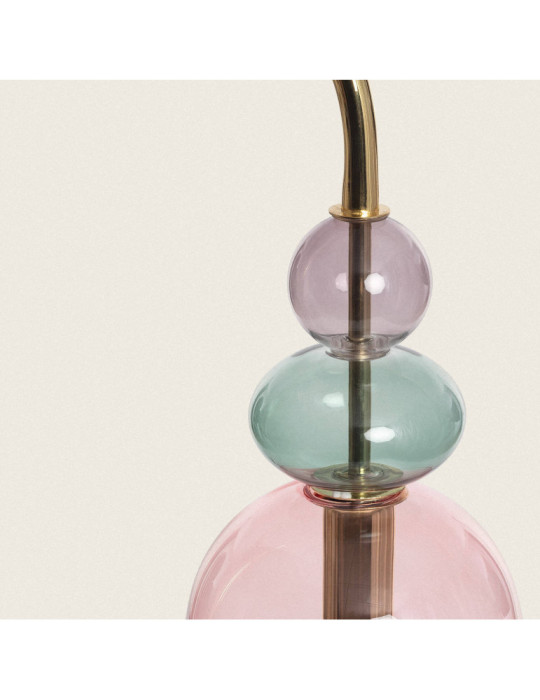 Lampadaire Métal et Verre Baudelaire