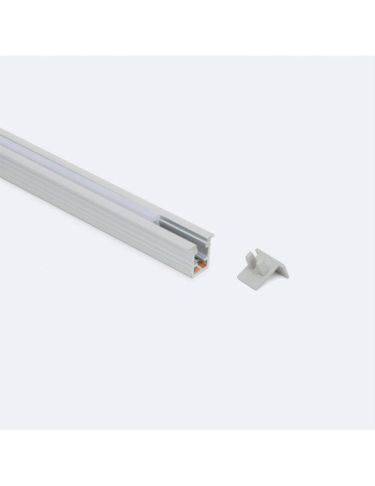 Profilé Aluminium 2m pour Ruban LED jusqu'à 6 mm