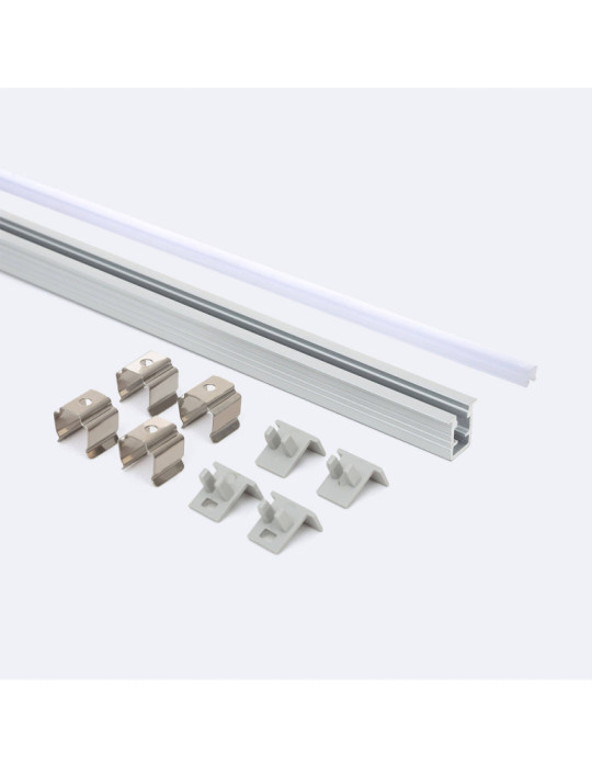 Profilé Aluminium 2m pour Ruban LED jusqu'à 6 mm