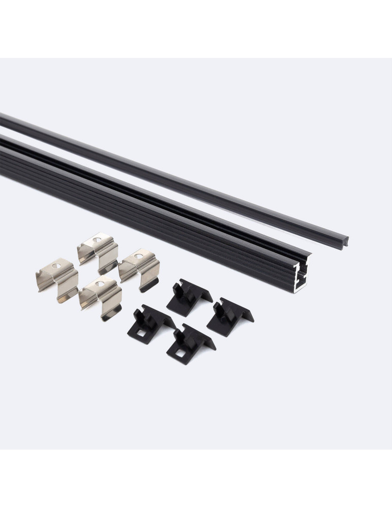 Profilé Aluminium 2m pour Ruban LED jusqu'à 6 mm