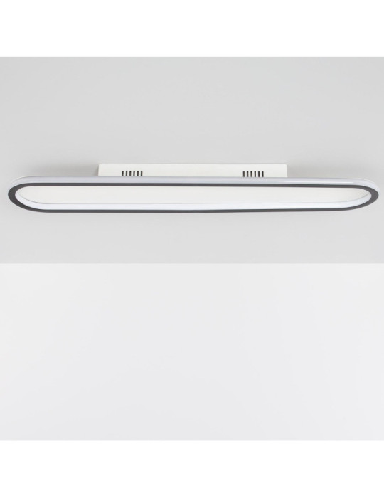 Plafonnier LED Aluminium Black Renoir 35W