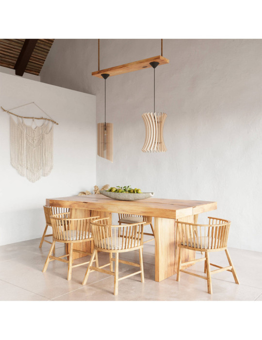 Suspension Bois Alexia SOLLUX