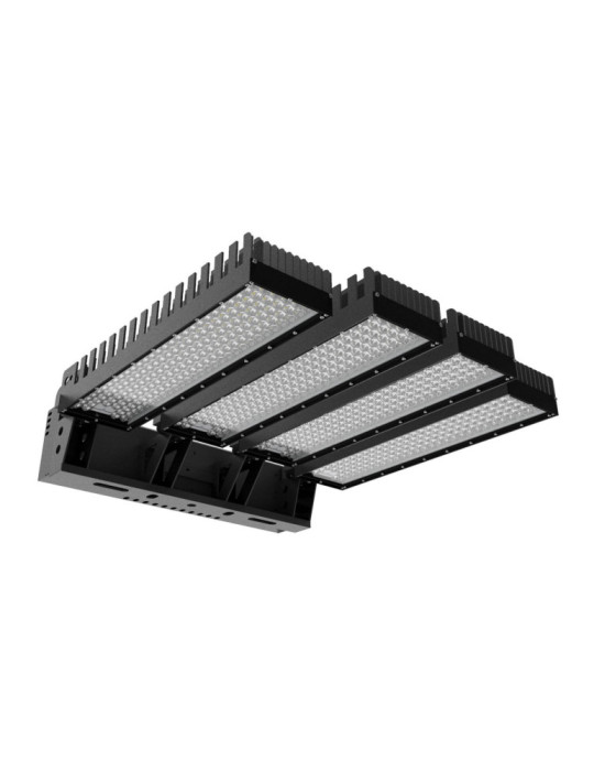 Projecteur LED 1200W Stadium Nova Professionnel LUMILEDS 150lm/W IP66 INVENTRONICS Dimmable 0-10 V LEDNIX