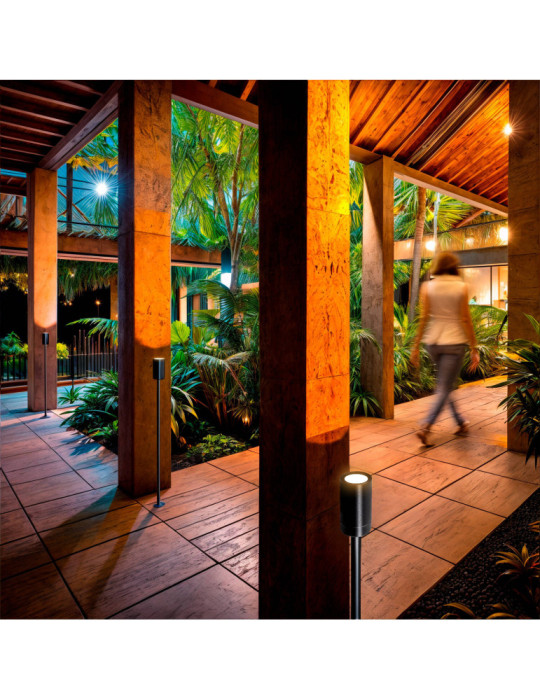 Balise Extérieure LED 4W 60 cm avec Piquet Glimme