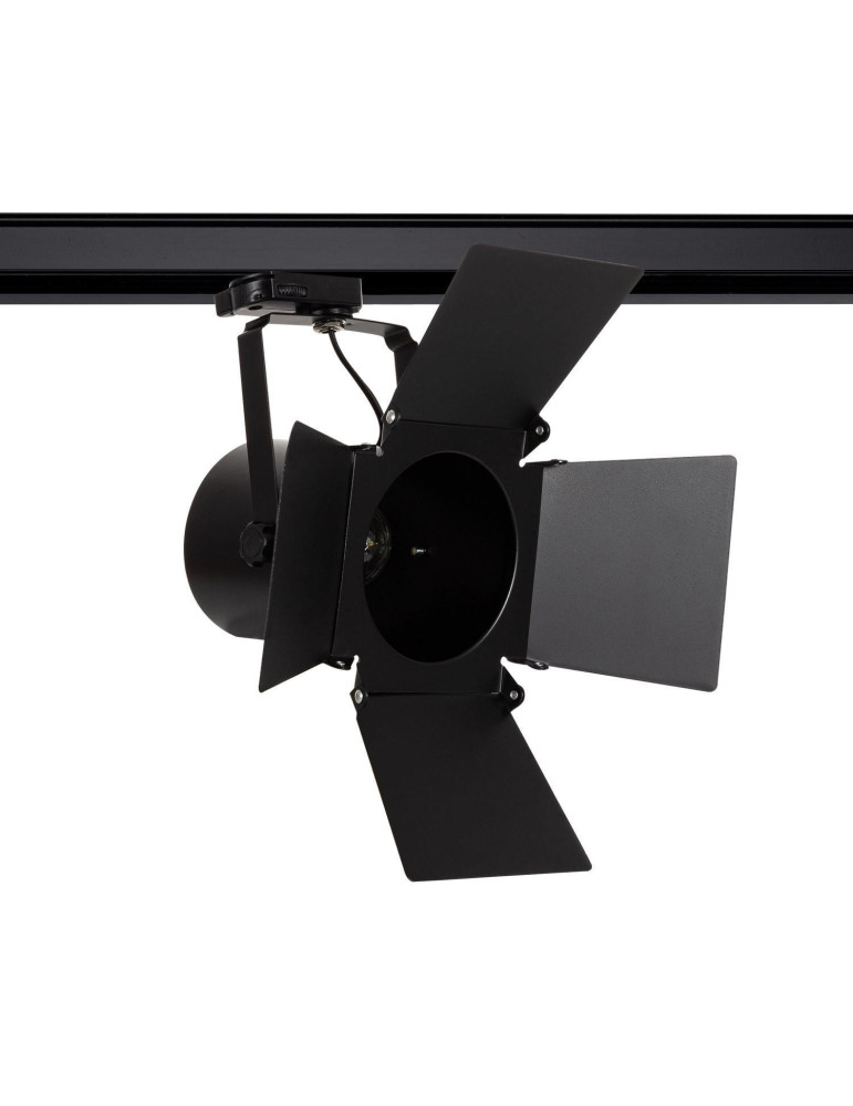 Spot à Douille sur Rail Triphasé Cinema pour Ampoule E27 PAR30