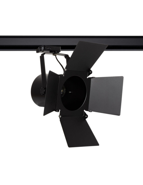 Spot à Douille sur Rail Triphasé Cinema pour Ampoule E27 PAR30