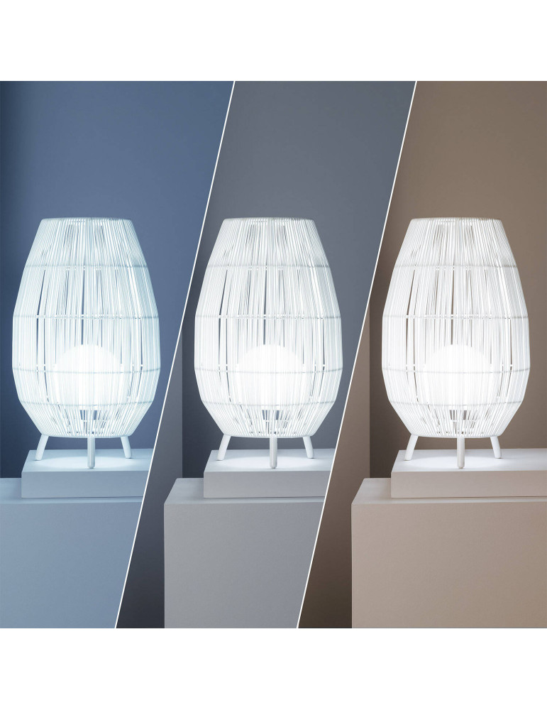 Lampe à Poser Rotin Extérieure Annecy