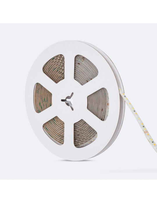 Ruban LED CCT 24V DC SMD2835 60LED/m 5m IP65 Largeur 10mm Coupe 5cm