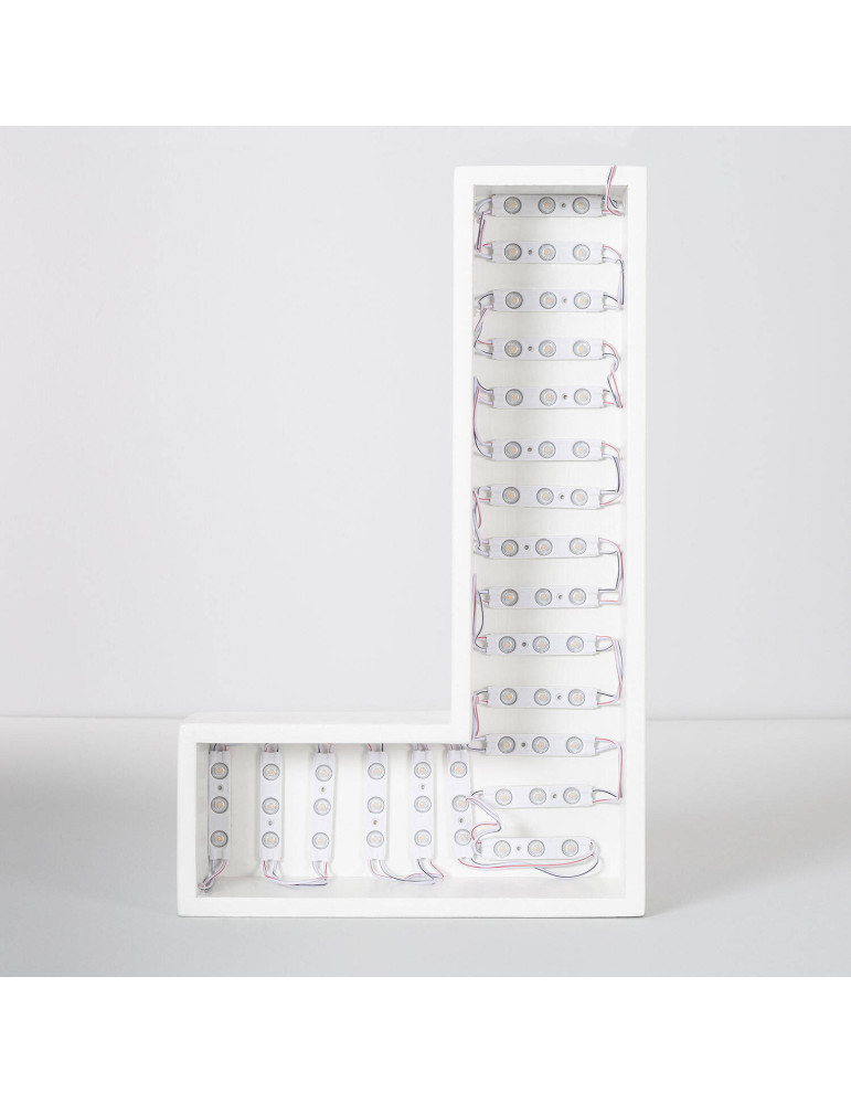 Module LED 20 Pièces 24W IP65 24V DC pour Enseignes Publicitaires 2.5m