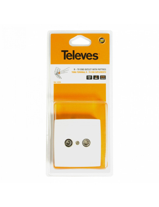 Prise Terminale avec Séparateur TELEVES