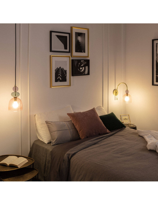 Lampe Murale Métal et Verre Baudelaire